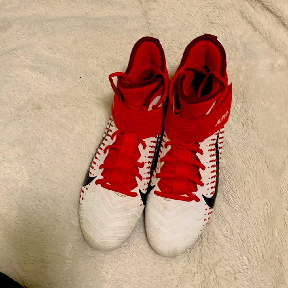 I am selling football cleats because I am trying to get into reselling.